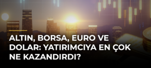Altın, Borsa, Euro ve Dolar: Yatırımcıya En Çok Ne Kazandırdı?