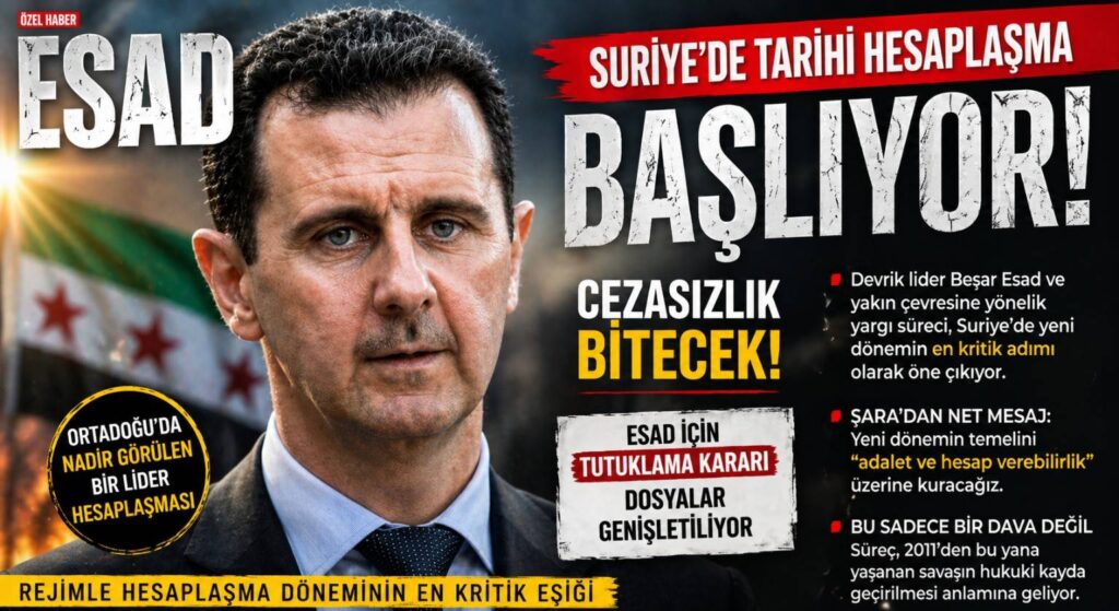 Beşar Esad İçin Tarihi Hesaplaşma