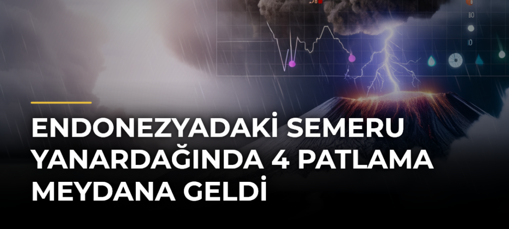 Endonezyadaki Semeru Yanardağında 4 Patlama Meydana Geldi