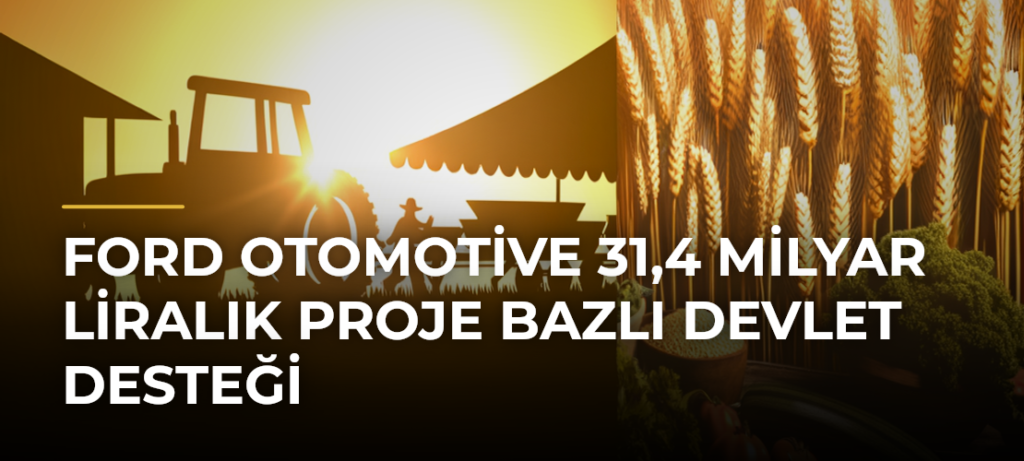 Ford Otomotive 31,4 Milyar Liralık Proje Bazlı Devlet Desteği