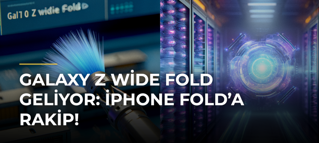 Galaxy Z Wide Fold Geliyor: iPhone Fold’a Rakip!