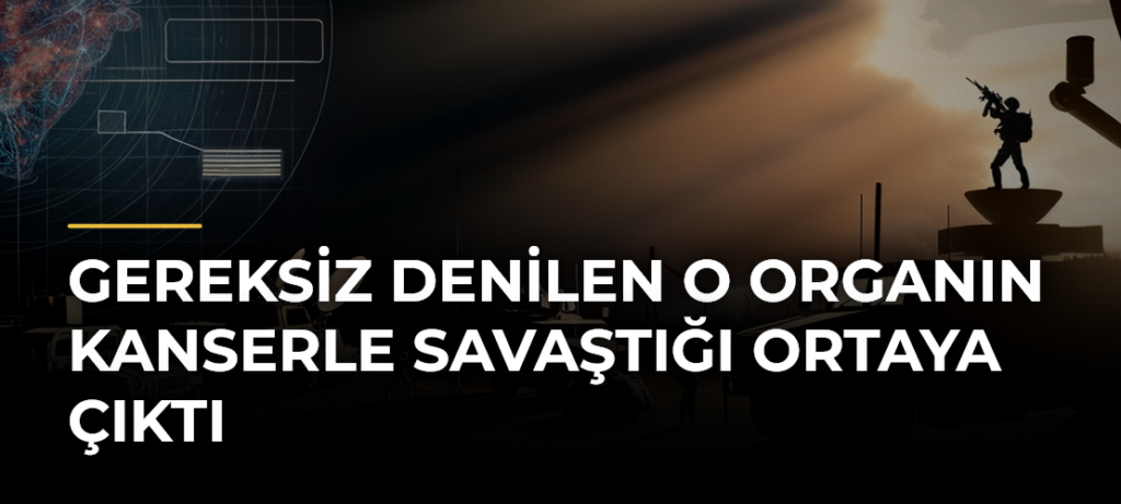 Gereksiz denilen o organın kanserle savaştığı ortaya çıktı