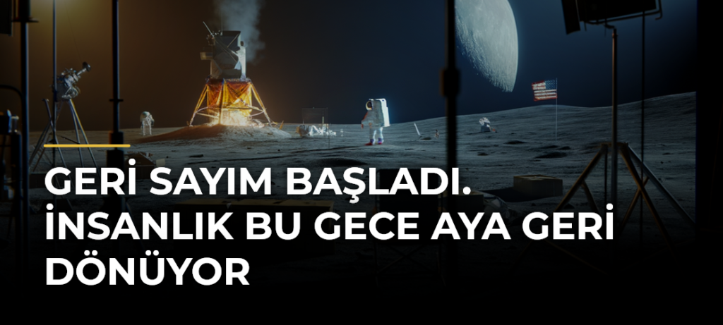 Geri sayım başladı. İnsanlık bu gece Aya geri dönüyor
