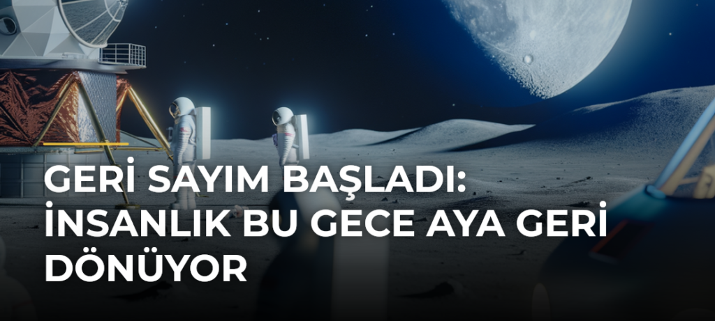 Geri sayım başladı: İnsanlık bu gece Aya geri dönüyor