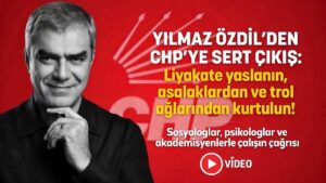 Yılmaz Özdil’den CHP’ye sert uyarı