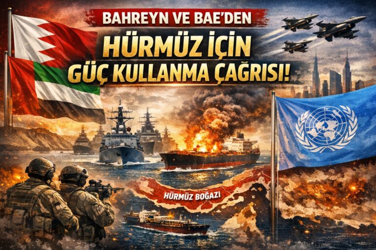 BAHREYN VE BAE’DEN HÜRMÜZ İÇİN GÜÇ KULLANMA ÇAĞRISI