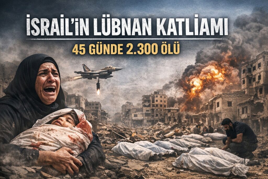İsrail, Lübnan’da 45 Günde Binlerce Can Aldı