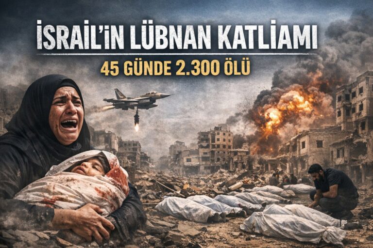 İsrail, Lübnan’da 45 Günde Binlerce Can Aldı