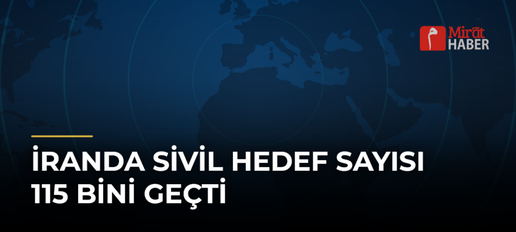 İranda Sivil Hedef Sayısı 115 Bini Geçti