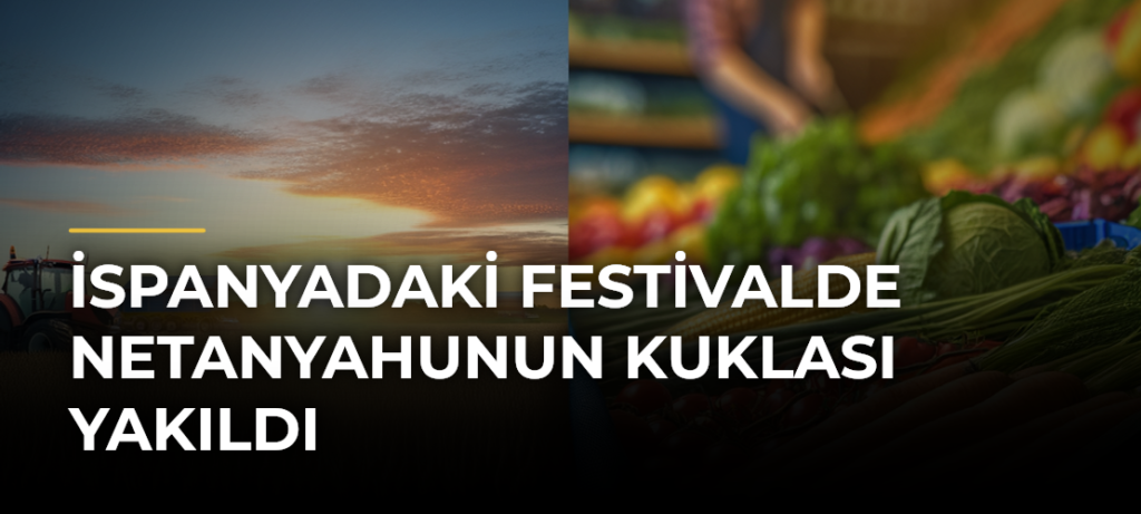 İspanyadaki Festivalde Netanyahunun Kuklası Yakıldı