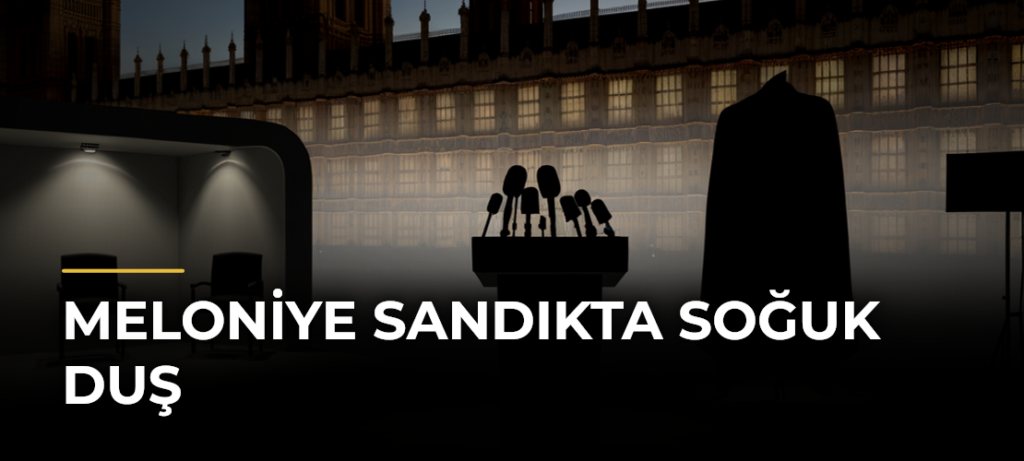 Meloniye sandıkta soğuk duş