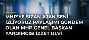MHP’ye Sızan Ajan Seni İzliyoruz Paylaşımı Gündem Olan MHP Genel Başkan Yardımcısı İzzet Ulvi Yönter, Görevinden İstifa Etti