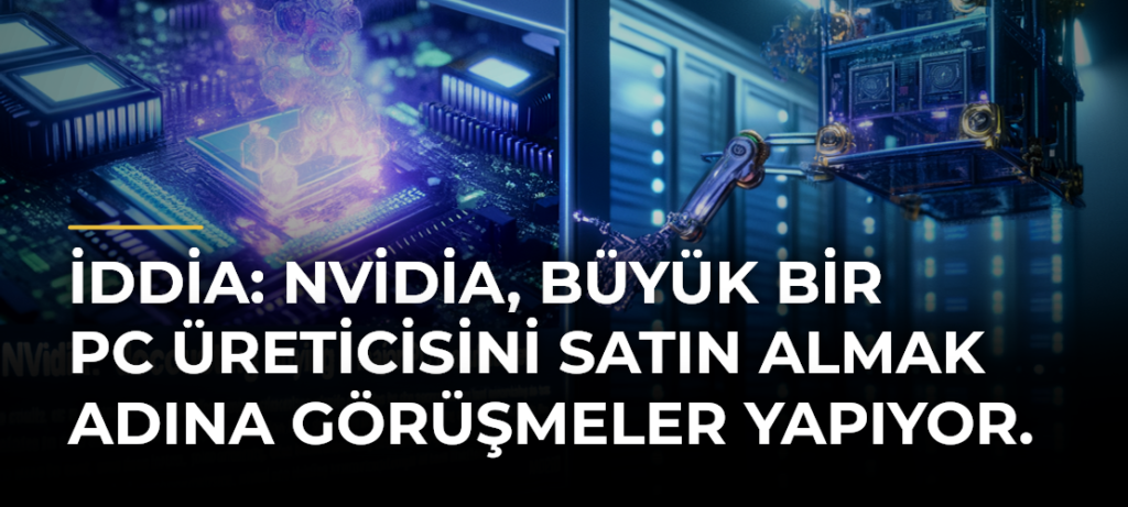 İddia: Nvidia, büyük bir PC üreticisini satın almak adına görüşmeler yapıyor.