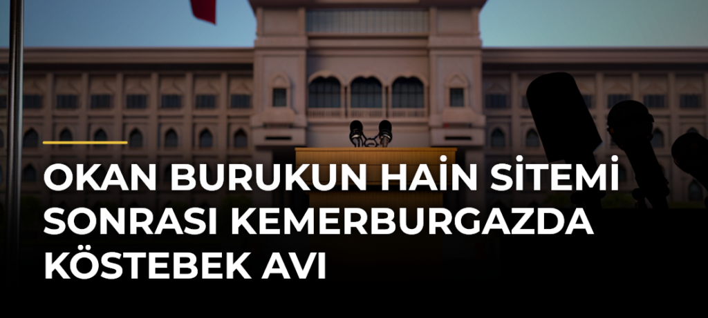 Okan Burukun hain sitemi sonrası Kemerburgazda köstebek avı