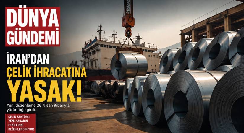 İran’dan Stratejik Karar: Çelik İhracatına Yasak Geldi
