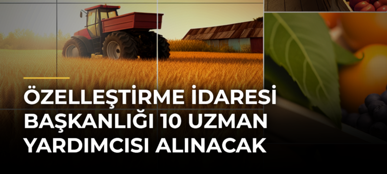 Özelleştirme İdaresi Başkanlığı 10 Uzman Yardımcısı Alınacak