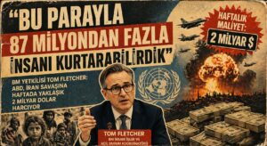BM Yetkilisi Tom Fletcher’dan Çarpıcı Çıkış