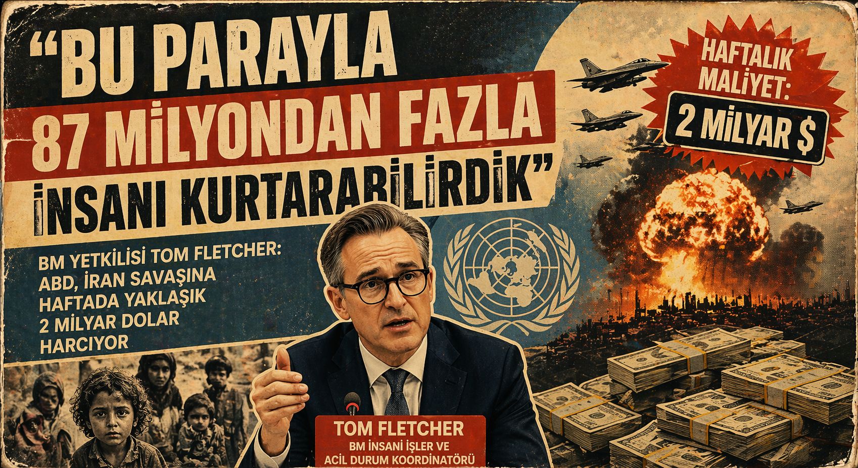 BM Yetkilisi Tom Fletcher’dan Çarpıcı Çıkış