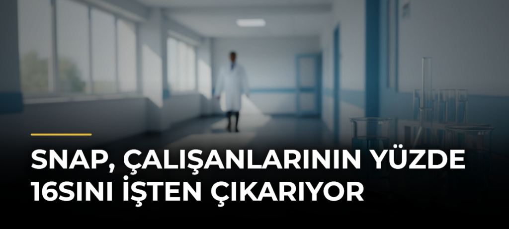 Snap, çalışanlarının yüzde 16sını işten çıkarıyor