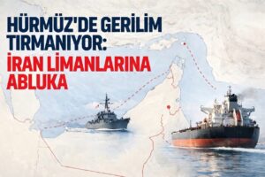 HÜRMÜZ’DE GERİLİM TIRMANIYOR: ABD’DEN İRAN LİMANLARINA ABLUKA