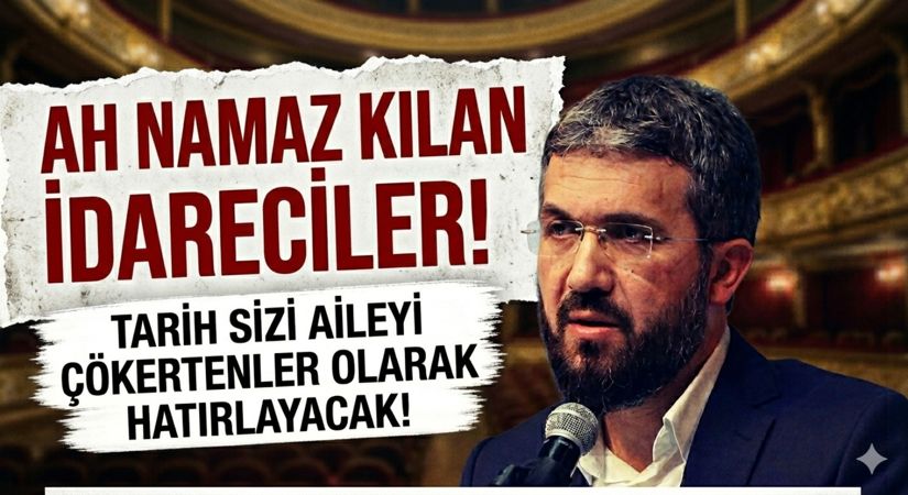 İhsan Şenocak’tan, Hükümete Sert Eleştiri