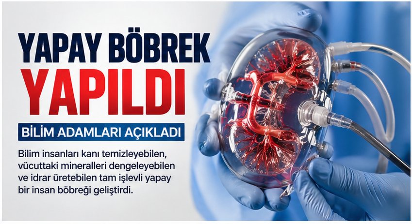 Bilim Dünyasında Devrim: Yapay Böbrek Geliştirildi
