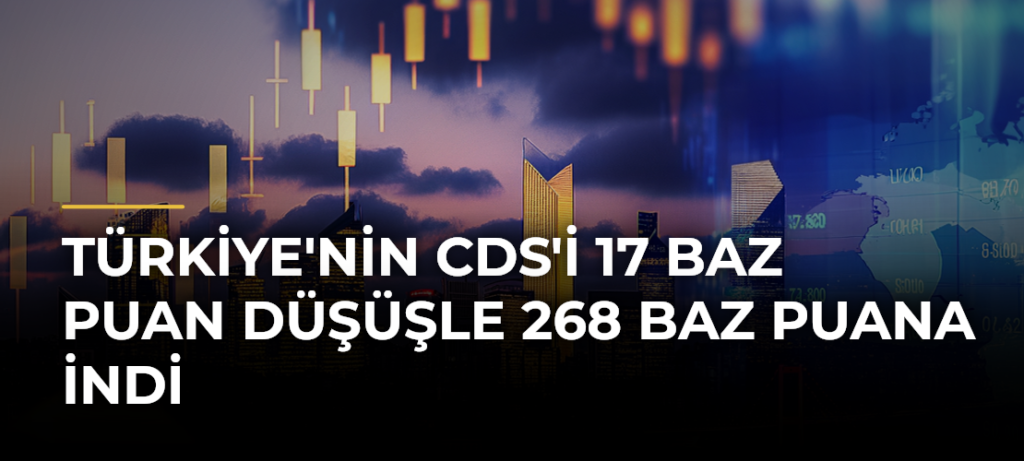 Türkiye’nin CDS’i 17 Baz Puan Düşüşle 268 Baz Puana İndi