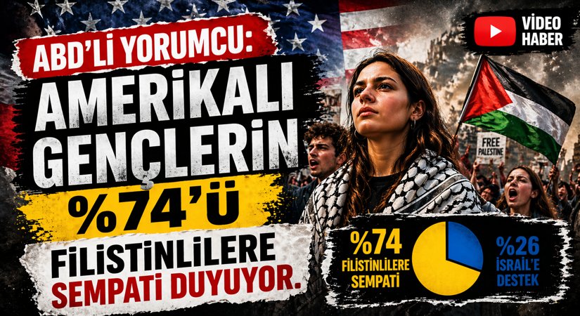 ABD’li Gençler Filistin’e Sempati Duyuyor