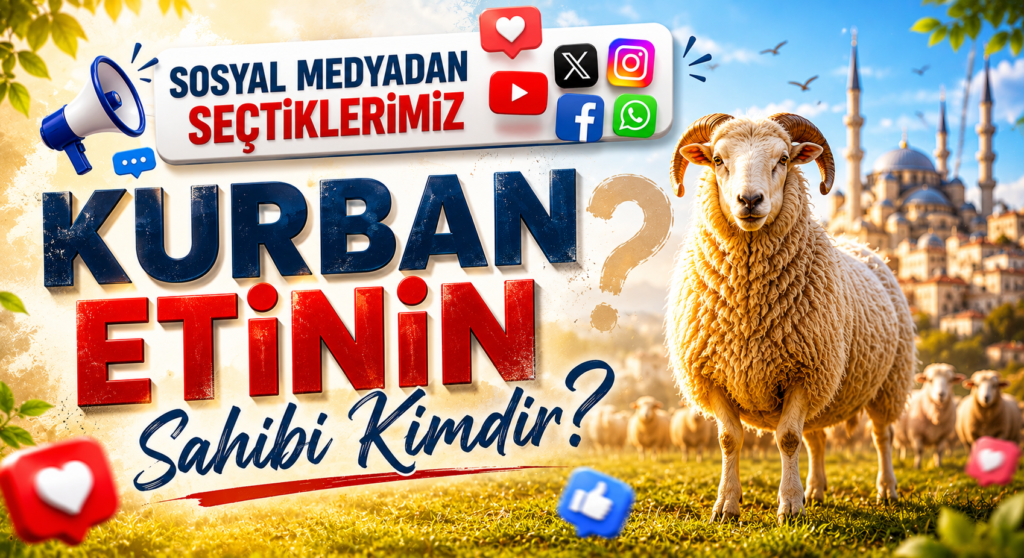 SOSYAL MEDYADAN SEÇTİKLERİMİZ: “Kurban Etinin Sahibi Kimdir?”