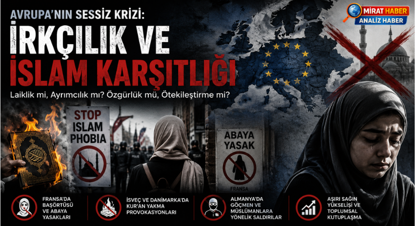 Avrupa’nın Sessiz Krizi: Irkçılık, İslam Karşıtlığı ve Kimlik Buhranı