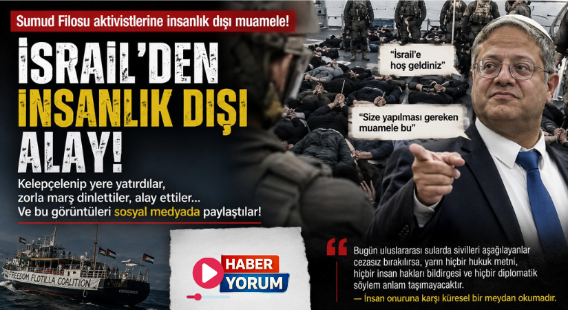 “İsrail’e Hoş Geldiniz” Diyerek Aktivistlerle Alay Ettiler: Ben-Gvir’den İnsanlık Dışı Paylaşım