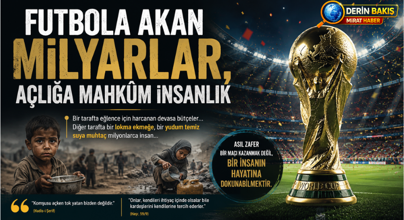Futbola Akan Milyarlar, Açlığa Mahkûm İnsanlık