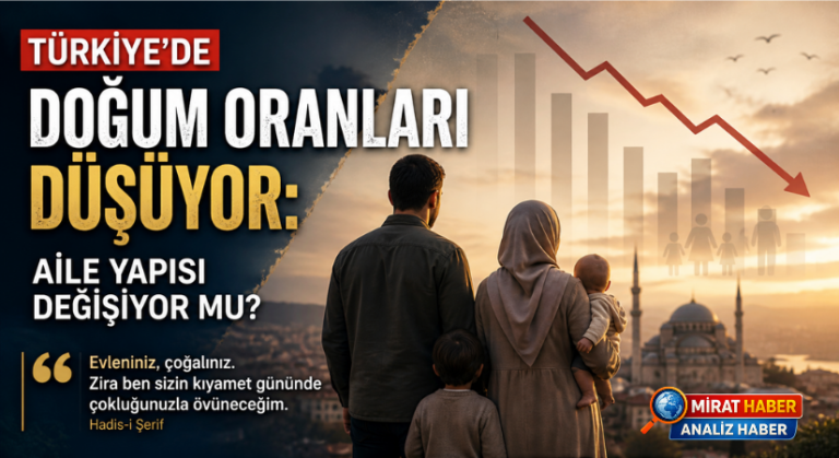 Türkiye’de Doğum Oranları Düşüyor: Aile Yapısı Değişiyor mu?