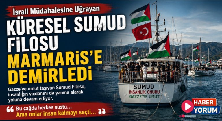 İsrail Müdahalesine Uğrayan “Küresel Sumud Filosu” Marmaris’e Demirledi