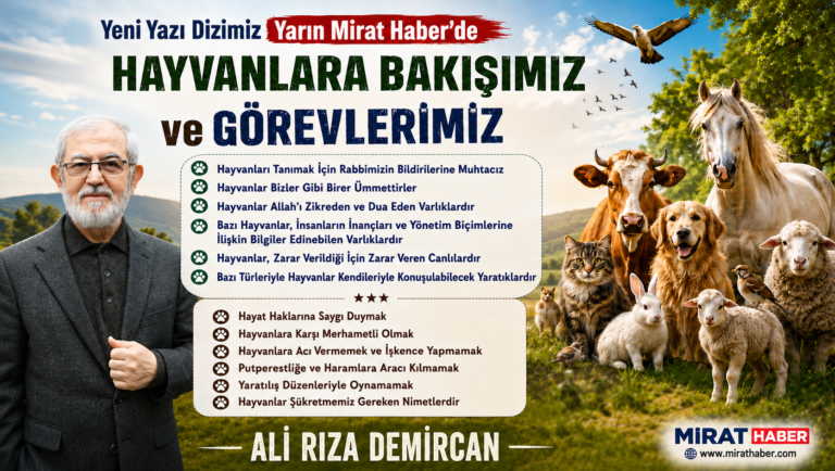 HAYVANLARA BAKIŞIMIZ VE GÖREVLERİMİZ