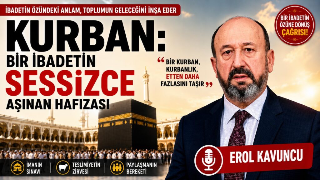 BİR KURBAN, KURBANLIK, ETTEN DAHA FAZLASINI TAŞIR
