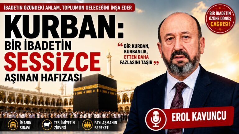 BİR KURBAN, KURBANLIK, ETTEN DAHA FAZLASINI TAŞIR