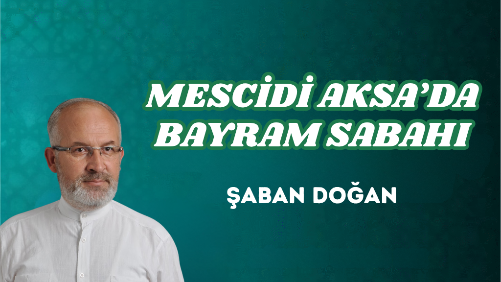 MESCİDİ AKSA’DA BAYRAM SABAHI