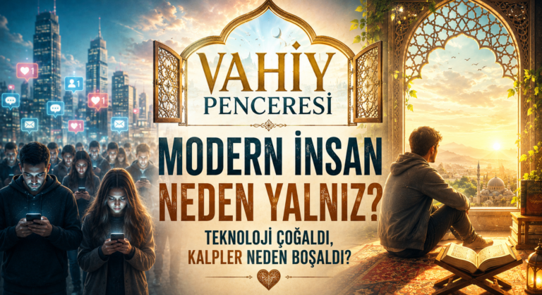 VAHİY PENCERESİ: Modern İnsan Neden Yalnız?