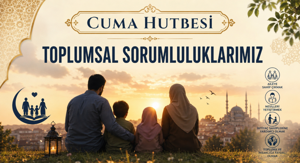 TOPLUMSAL SORUMLULUKLARIMIZ