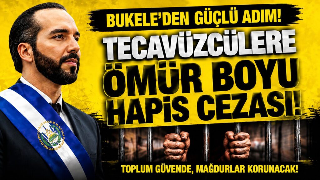TECAVÜZCÜLER İÇİN ÖMÜR BOYU HAPİS