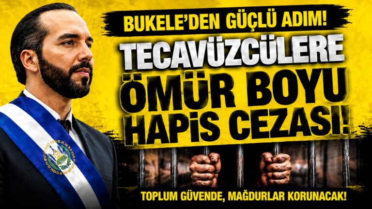 TECAVÜZCÜLER İÇİN ÖMÜR BOYU HAPİS