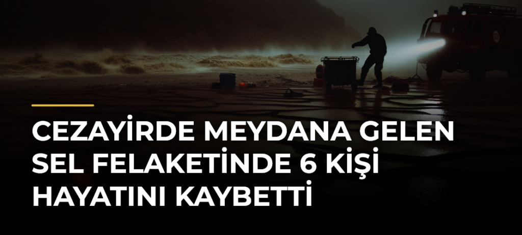 Cezayirde Meydana Gelen Sel Felaketinde 6 Kişi Hayatını Kaybetti