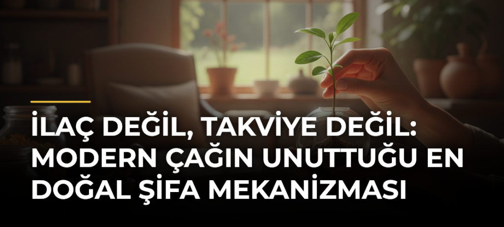 İlaç değil, takviye değil: Modern çağın unuttuğu en doğal şifa mekanizması