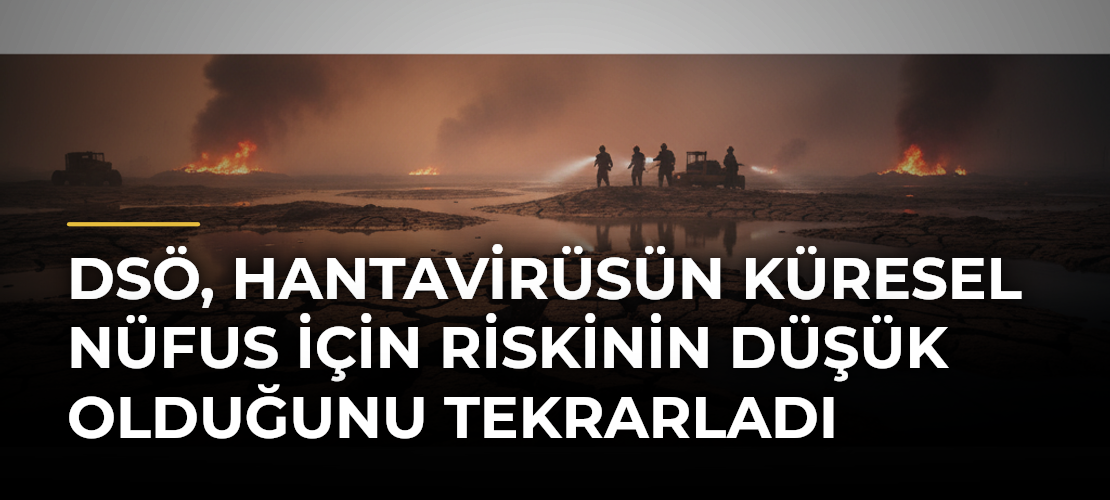DSÖ, hantavirüsün küresel nüfus için riskinin düşük olduğunu tekrarladı