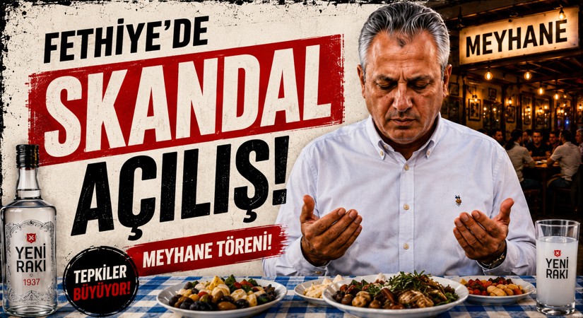 CHP’li Belediyeden Dualı Meyhane Töreni!