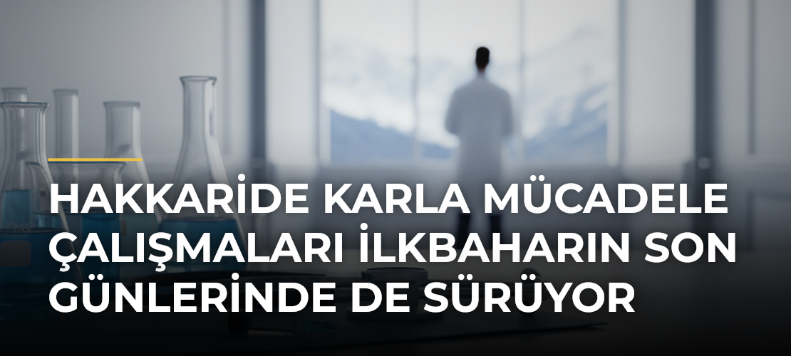 Hakkaride Karla Mücadele Çalışmaları İlkbaharın Son Günlerinde de Sürüyor - Mirat Haber
