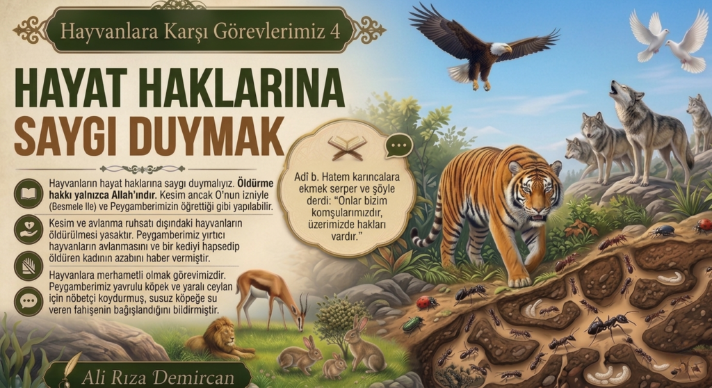 HAYAT HAKLARINA SAYGI DUYMAK