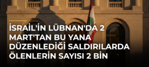 İsrail’in Lübnan’da 2 Mart’tan Bu Yana Düzenlediği Saldırılarda Ölenlerin Sayısı 2 Bin 659’a Çıktı