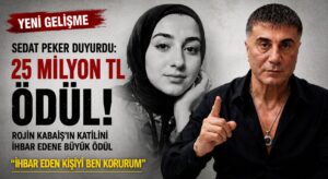 Sedat Peker’den Rojin Kabaiş Açıklaması
